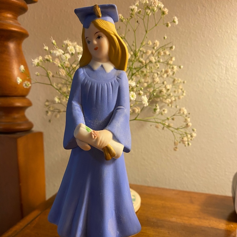 Enesco graduating doll figurine